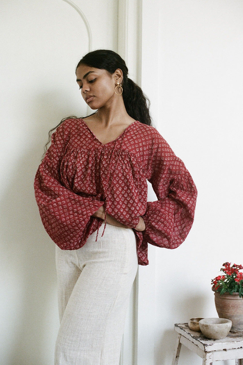 Rashmi Blouse ~ Scarlett