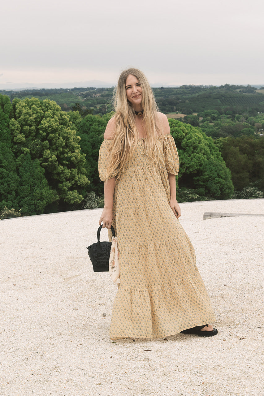 Sita Maxi Dress ~ Daffodil