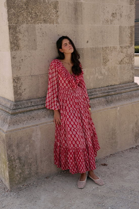 Pari Maxi Dress ~ Sangria