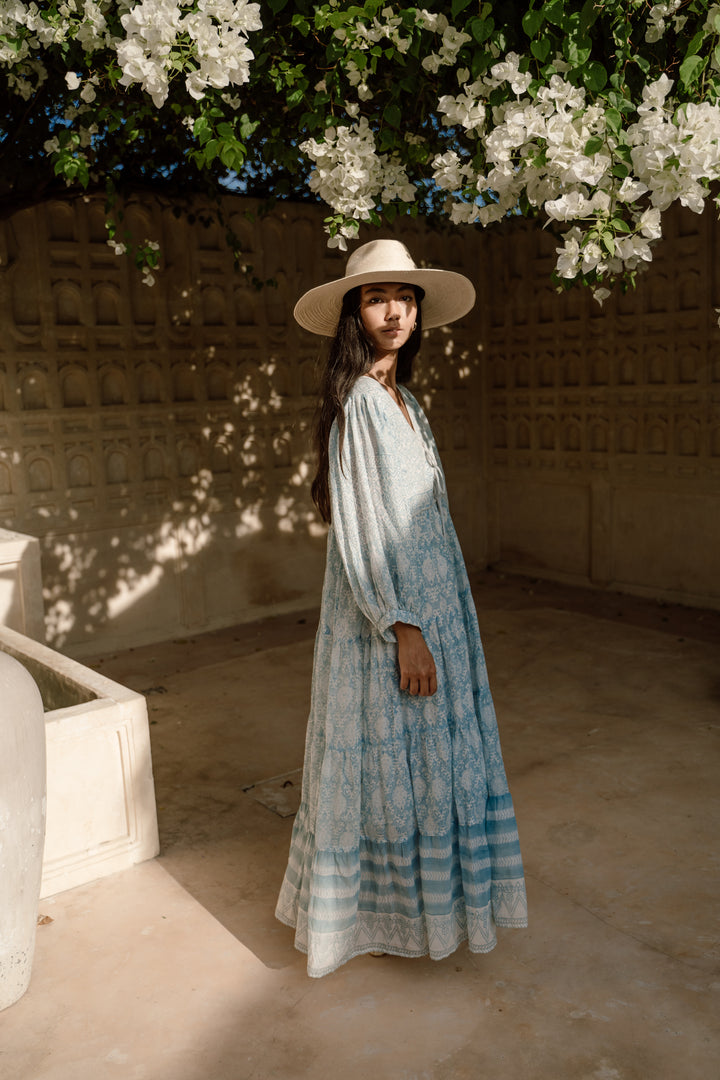 Jasmine Maxi Dress - Sea Mist