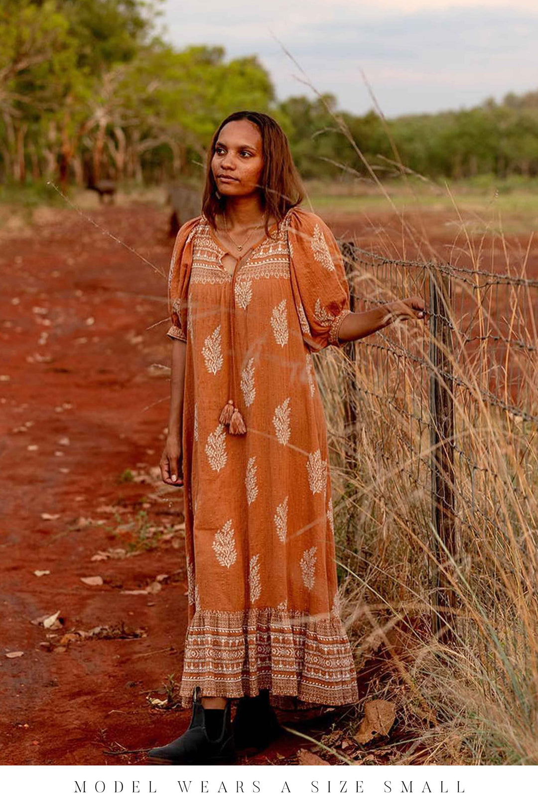 Mishka Maxi Dress ~ Chai