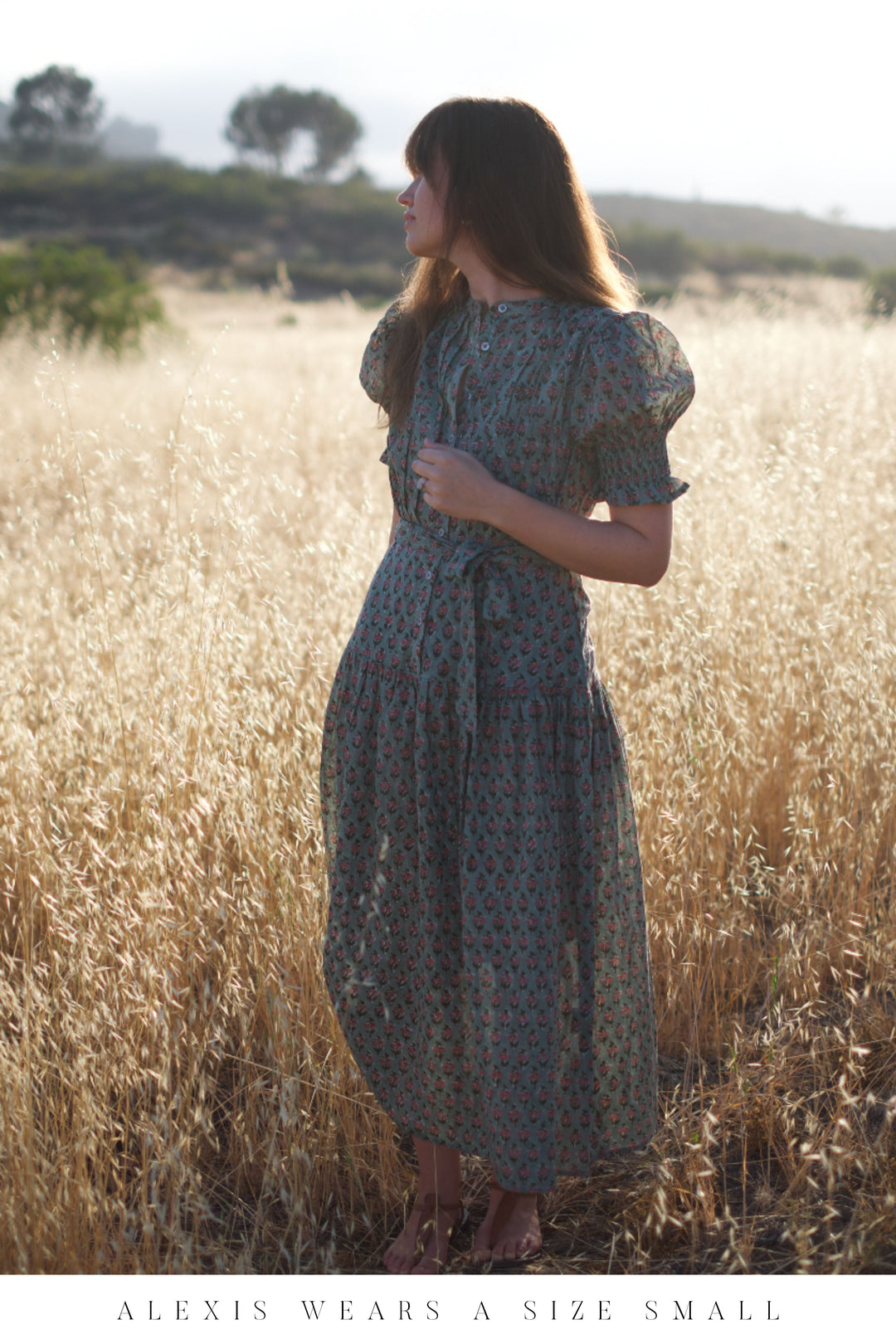 Prairie Dress ~ Sage