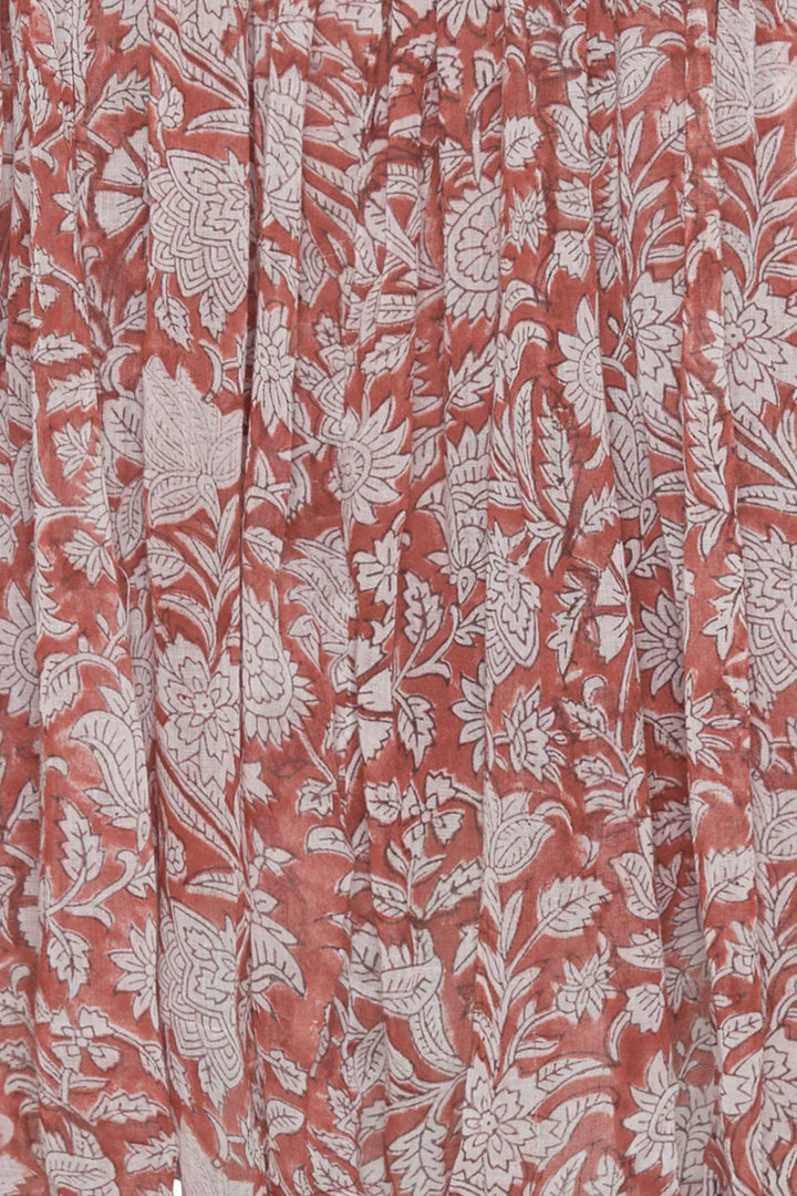 Diya Midi Dress ~ Chestnut