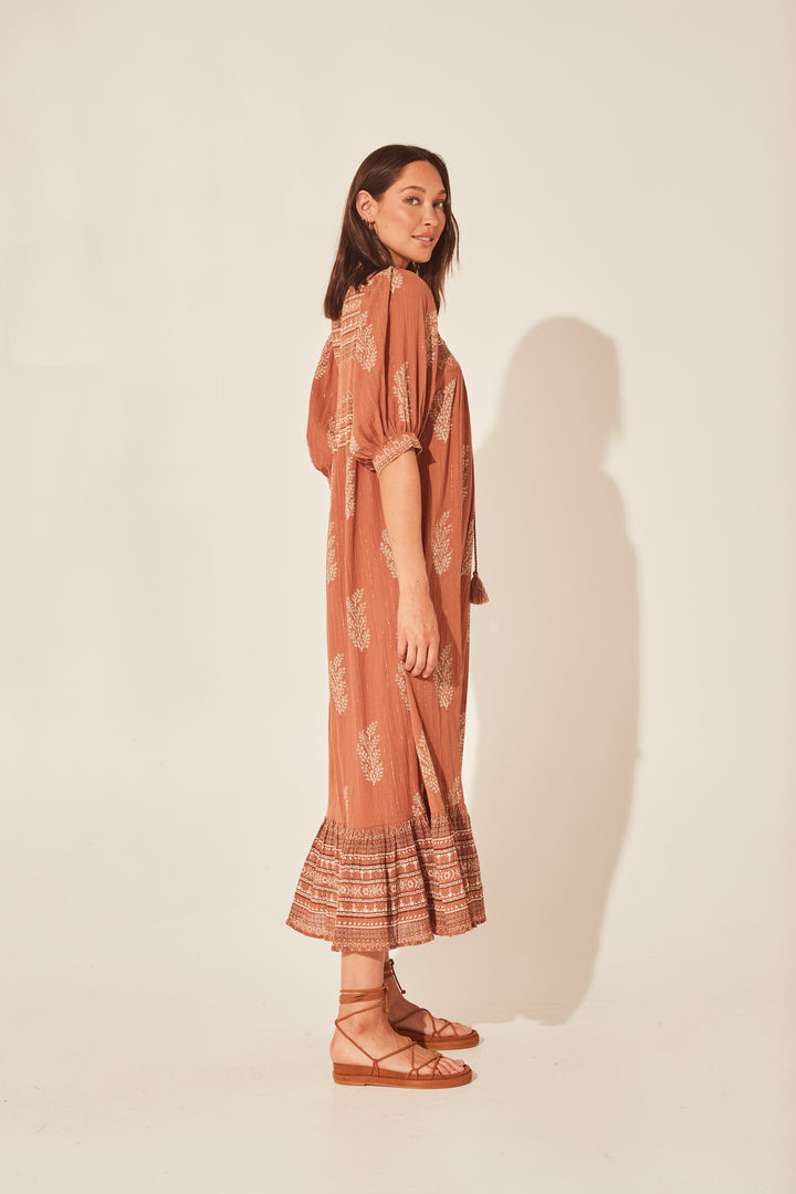 Mishka Maxi Dress ~ Chai
