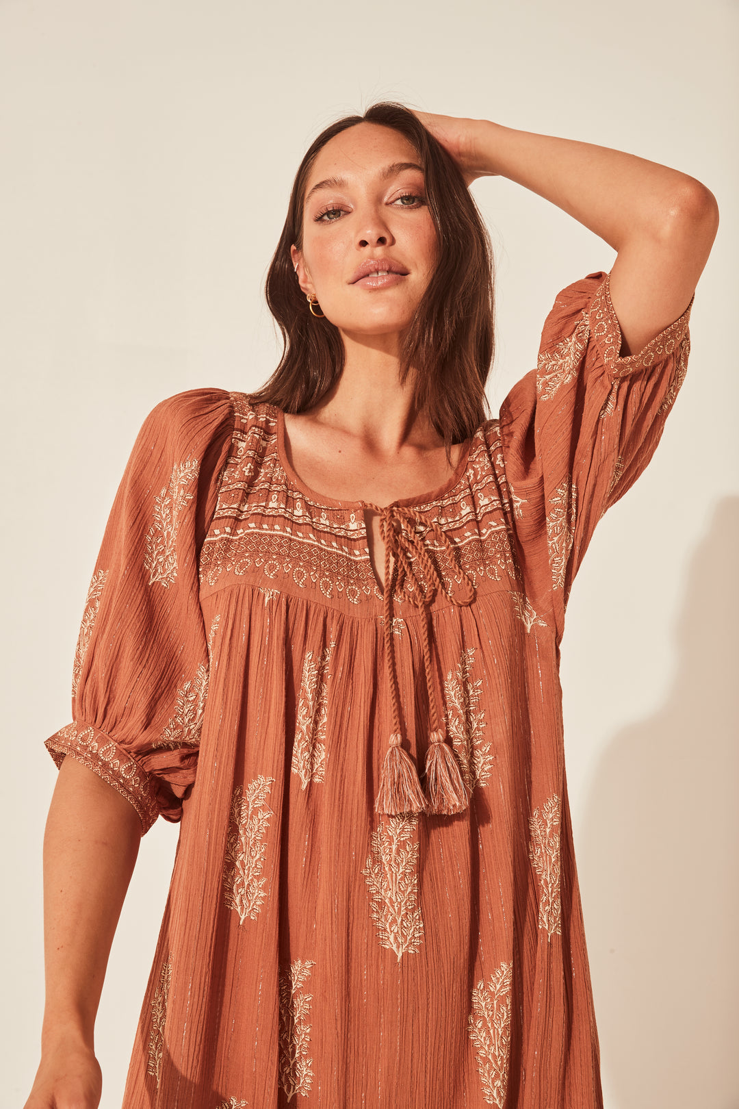 Mishka Maxi Dress ~ Chai