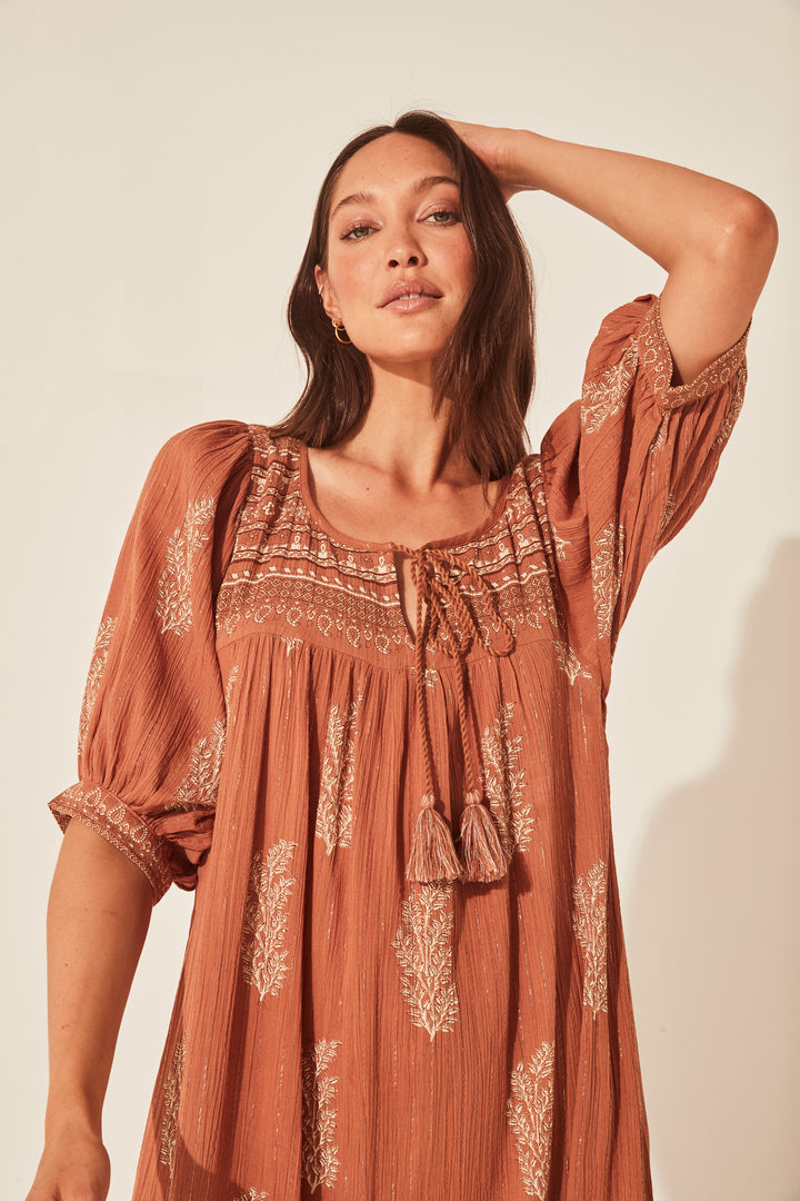 Mishka Maxi Dress ~ Chai