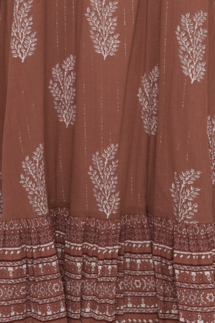 Mishka Maxi Dress - Hazelnut