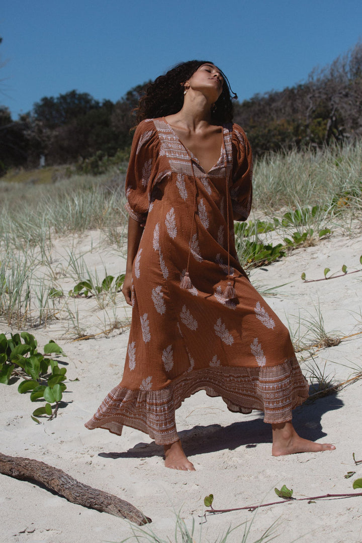 Mishka Maxi Dress ~ Chai
