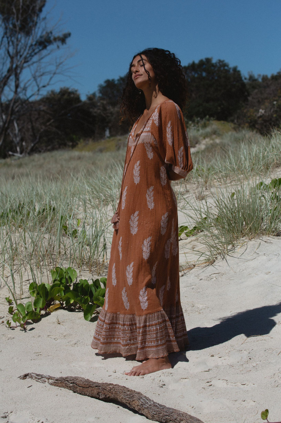 Mishka Maxi Dress ~ Chai
