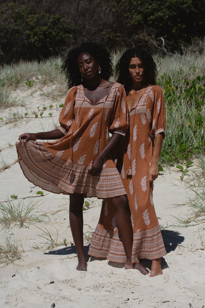 Mishka Maxi Dress ~ Chai