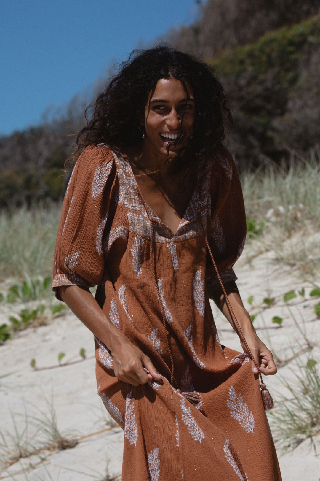 Mishka Maxi Dress ~ Chai
