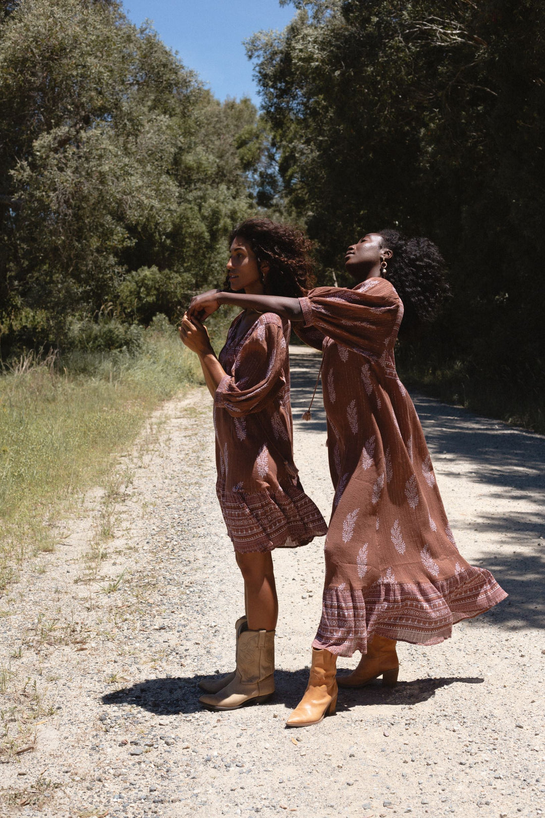 Mishka Maxi Dress - Hazelnut
